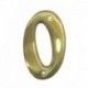 Chiffre 0 Laiton Poli H.67mm