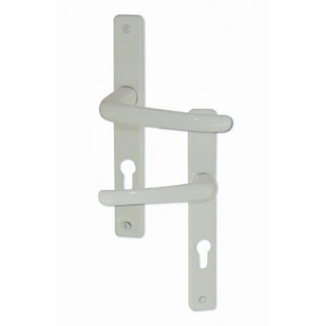 Ensemble/Plaque ETROITE BASIQUE 1 Col Long Alu BLANC Cylindre