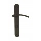 Ensemble/Plaque CLUSES Aluminium NOIR MAT Conda 195