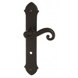 Ensemble/Plaque CHEVERNY Fer Noir Conda 195