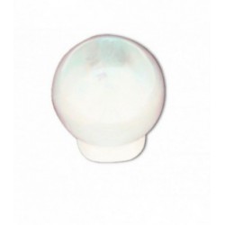 1 Bouton de Meuble BOULE Ø 32mm A BLANC