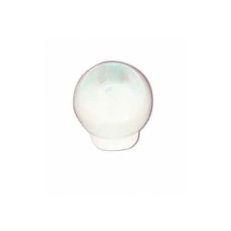 1 Bouton de Meuble BOULE Ø 32mm A BLANC