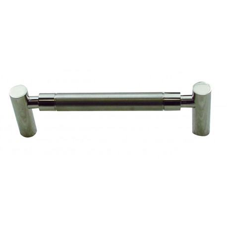 1 Poignée de Meuble PIPE LINE Inox Satiné L96mm