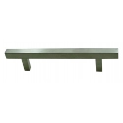 1 Poignée de Meuble SQUARE Inox Satiné L128mm