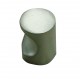 1 Bouton de Meuble ENCOCHE Inox Satiné D16mm