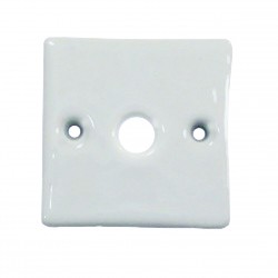 1 Rosace de fonction EUROPE Porcelaine BLANC Déconda