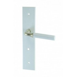 1/2 Ensemble/Plaque EUROPE Porcelaine BLANC Deconda
