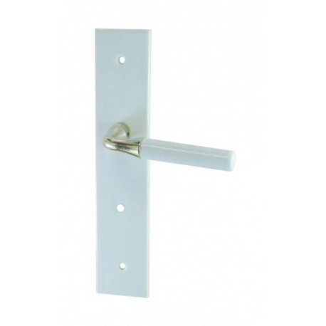 1/2 Ensemble/Plaque EUROPE Porcelaine BLANC Deconda
