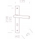 Ensemble/Plaque LIFT Inox Mat Cylindre 195