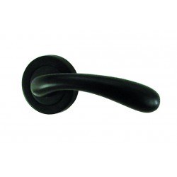 Ensemble/Rosace MONACO Zamak NOIR MAT
