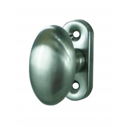 Bouton de Fenêtre OLIVE Nickelé Satiné