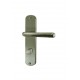 Ensemble/Plaque RONDO Aluminium Nickelé Satiné Conda 165