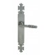 Ensemble/Plaque BREST Fer Gris Sans Trou 195