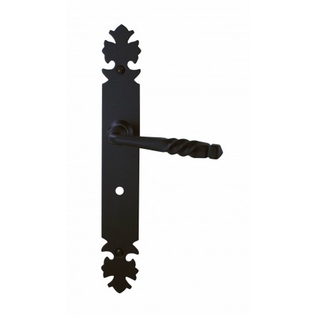Ensemble/Plaque BREST Fer Noir Conda 195
