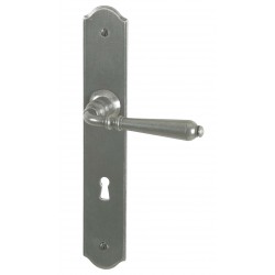 Ensemble/Plaque EPERNAY Fer Gris Serrure 195