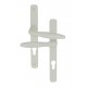 Ens/Plaque MODENA Alu BLANC Col Normal Femelle + Col Long Male Cylindre