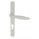 Ens/Plaque MODENA Alu BLANC Col Normal Femelle + Col Long Male Cylindre