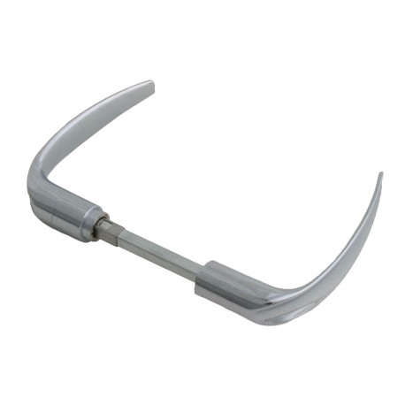Béquille Double 6 7 61/71mm 1 Porté Zamak Chromé