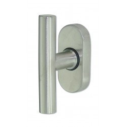 Bouton de Fenêtre ROND Inox Mat