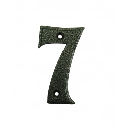 Chiffre 7 Fer Epoxy MarteléH.67mm