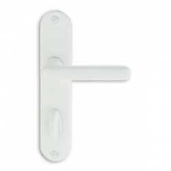 Ensemble/Plaque TIGNES Aluminium BLANC Conda 165